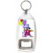 Keep Calm and Love a Clown - Bottle Opener Keyring