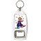 Keep Calm and Clown On - Bottle Opener Keyring