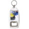 Keep Calm and Curl On - Bottle Opener Keyring