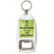 Be Reasonable Demand the Impossible - Bottle Opener Keyring