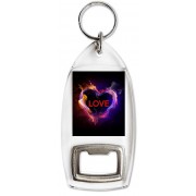 Love - Bottle Opener Keyring