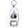 Keep Calm and Love Ferrets - Bottle Opener Keyring