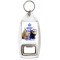 Keep Calm and Love Ferrets - Bottle Opener Keyring