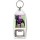 Keep Calm and Love Staffies - Bottle Opener Keyring
