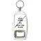 Keep Calm and Play the Flute - Bottle Opener Keyring