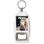 Please - Bottle Opener Keyring
