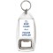 Keep Calm I'm a Police Officer - Bottle Opener Keyring