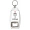 Keep Calm I'm a Postman - Bottle Opener Keyring