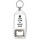 Keep Clam and Proof Read - Bottle Opener Keyring