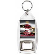 Keep Calm and Drive a Rolls Royce - Bottle Opener Keyring