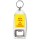 Keep Calm and Keep Running - Bottle Opener Keyring