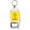 Keep Calm and Keep Running - Bottle Opener Keyring