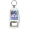 Keep Calm and Send in the Clowns - Bottle Opener Keyring
