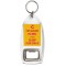 I'm Good in Bed I Can Sleep for Days - Bottle Opener Keyring