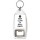 Keep Clam and Spell Check - Bottle Opener Keyring