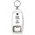 Think Twice *** Act Once - Bottle Opener Keyring