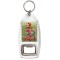 Keep Calm and Love Donkeys - Bottle Opener Keyring