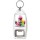 Keep Calm and Love Macaroons - Bottle Opener Keyring