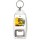 Keep Calm and Love Pineapple - Bottle Opener Keyring