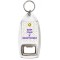 Keep Calm I'm a Receptionist - Bottle Opener Keyring