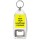 Keep Calm and Love Your Caravan - Bottle Opener Keyring