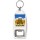 Beer is the Answer, What was the Question - Bottle Opener Keyring