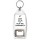 Keep Calm and Play the Harmonica - Bottle Opener Keyring