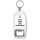 Keep Calm and Love Hedgehogs - Bottle Opener Keyring