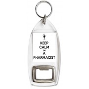 Keep Calm I'm a Pharmacist - Bottle Opener Keyring
