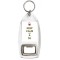 Keep Calm I'm a DJ - Bottle Opener Keyring