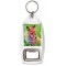 Keep Calm and Love Foxes - Bottle Opener Keyring