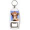Keep Calm and Love Cows - Bottle Opener Keyring