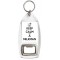 Keep Calm I'm a Milkman - Bottle Opener Keyring