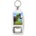 Keep Calm and Love Zebras - Bottle Opener Keyring