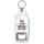 Keep Calm and Love Roller Skating - Bottle Opener Keyring
