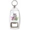 Keep Calm and Love Roller Skating - Bottle Opener Keyring
