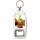 Keep Calm and Love Cooking - Bottle Opener Keyring