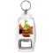 Keep Calm and Love Cooking - Bottle Opener Keyring
