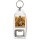 Keep Calm and Love Fish and Chips - Bottle Opener Keyring