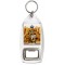 Keep Calm and Love Fish and Chips - Bottle Opener Keyring