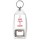 Keep Calm I'm a Baker - Bottle Opener Keyring