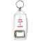 Keep Calm I'm a Baker - Bottle Opener Keyring