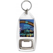 Keep Calm and Love Newcastle - Bottle Opener Keyring