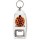 Keep Calm and Love Cherry Pie - Bottle Opener Keyring
