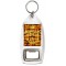 Keep Calm and Have a Glass of Wine - Bottle Opener Keyring