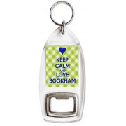 Keep Calm and Love Bookham - Bottle Opener Keyring