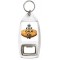 Keep Calm and Eat Pie - Bottle Opener Keyring