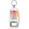 Keep Calm and Love North Cheam - Bottle Opener Keyring