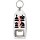 Keep Calm and Love Chess - Bottle Opener Keyring