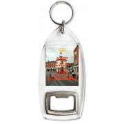Keep Calm and Love Godalming - Bottle Opener Keyring